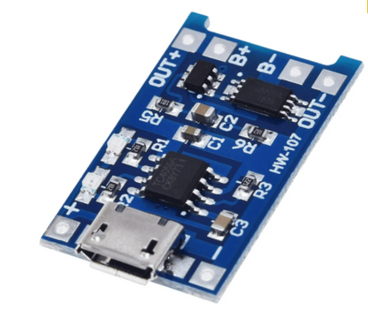 Módulo Carregador de Bateria Lítio 1s TP4056 com Proteção BMS