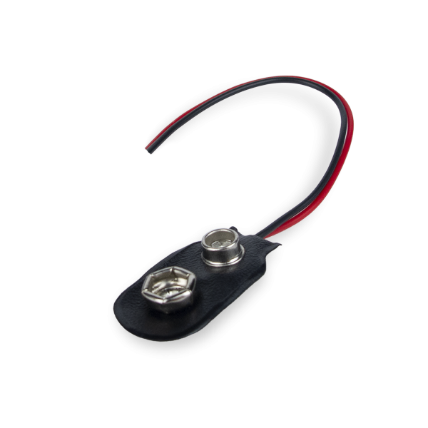 Clip Conector para Bateria de 9V sem plug