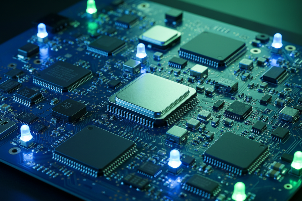 Imagem de tecnologia e sistemas embarcados sem nada escrito